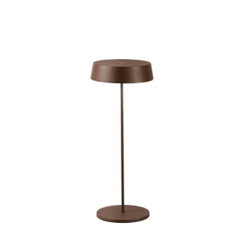Cocktail - Lámpara de mesa de exterior recargable metal bronce con touch dimmer