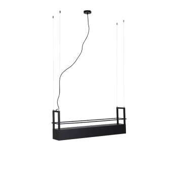 Cage rack - Suspension en acier noir