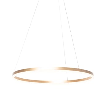Anello - Lámpara colgante aluminio oro/latón 80 x 120 (cm)