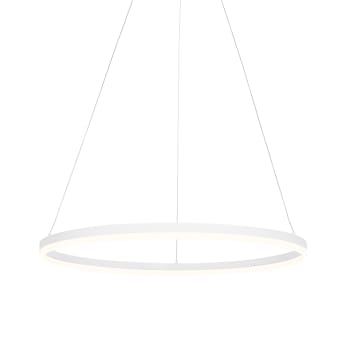Moderne Pendelleuchte Rot Von Searchlight – Aluminium, 1x40W, Energieeffizient