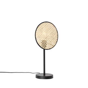 Kata - Lámpara de mesa ratán natural 25 x 50 (cm)