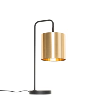 Lofty - Lámpara de mesa acero oro/latón 18 x 27.6 x 54.5    (cm)