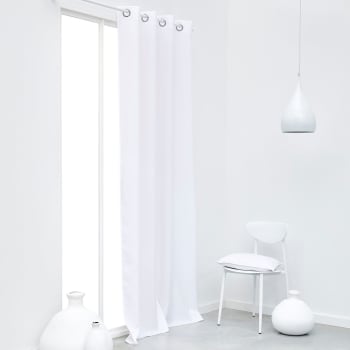 Cortina mevak - Rideau en Polyester Blanc 140x240 cm