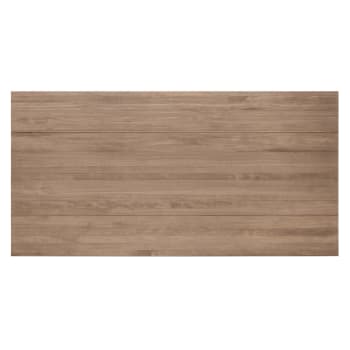 Cabecero de madera maciza en tono envejecido de 90x80cm