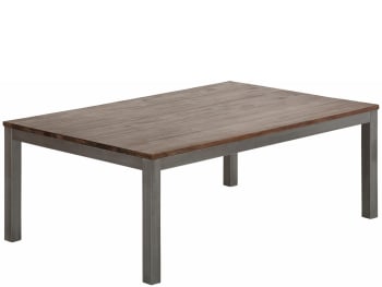 Kenya - Tavolino 110x70 cm Marrone