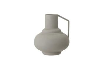 Pruney - Vase en métal vert H15