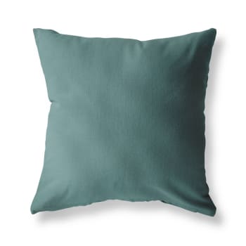 Arthur - Coussin design xl l. 60 x l. 60 cm vert émeraude