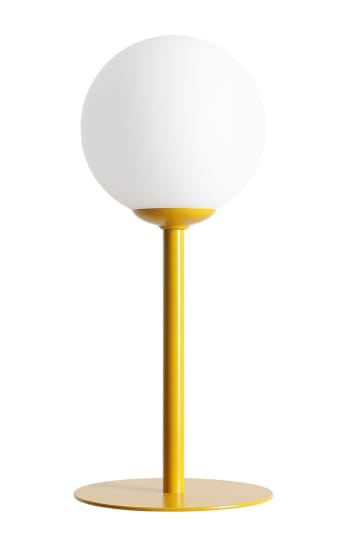PIN - Lampe de table en métal jaune