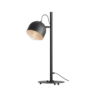 BERYL - Lampe de table en métal noir