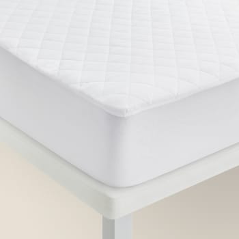 Savel Protettore Per Materasso In Spugna 100% Cotone – Impermeabile, Trattamento All'Aloe Vera, Singolo (80x190/200cm), Ipoallergenico, Lavabile A 95°C - 3