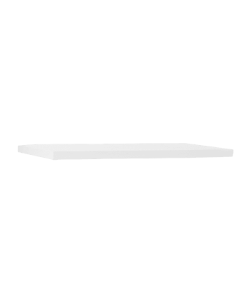 Melva - Étagère flottante en bois de sapin blanc 140cm