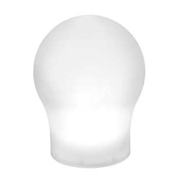Lámpara exterior led blanca de 28x22 cm