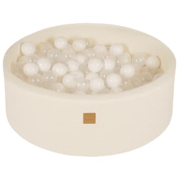 Blanc Piscine à Balles: Blanc/Transparent H30