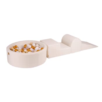 Blocchi Schiuma Arrampicata BanaSuper Per Bambini - Set Con Piscina Palline (Palle Non Incluse), Parco Giochi Morbido - Foto 9