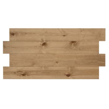 Flandes iii - Tête de lit en bois de pin vieilli 180x80cm
