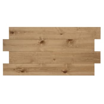 Flandes iii - Testata del letto in legno asimmetrico marrone 180x80cm