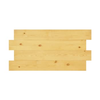 Flandes iii - Cabecero de madera maciza en tono olivo de 80x60cm