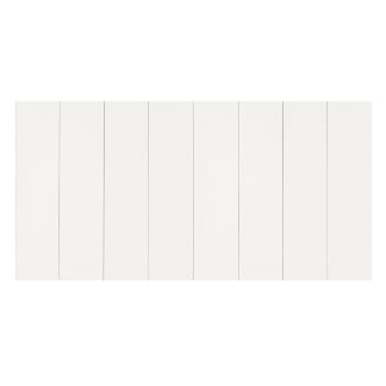 Flandes ii - Cabecero de madera maciza en tono blanco de 160x80cm