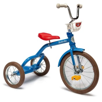 Grand tricycle vintage bleu 3-5 ans