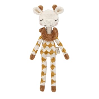 Doudou en crochet Goldie La Girafe