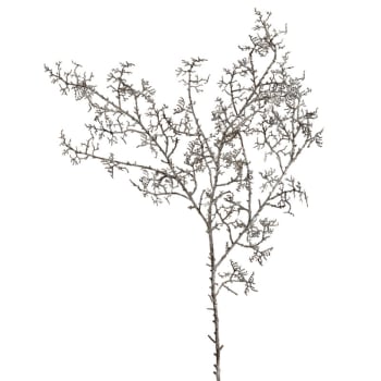 Branche de pin effet séché artificielle marron H109