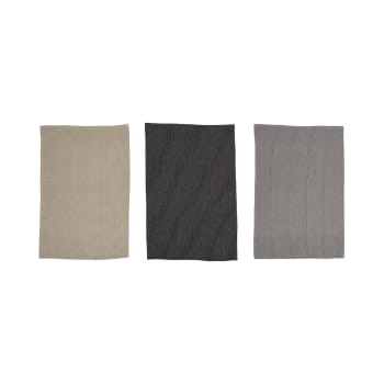 2er Set Übergroße Handtücher Aus ägyptischer Baumwolle – Luxus Mit Kettenstickerei, 78x50 Cm