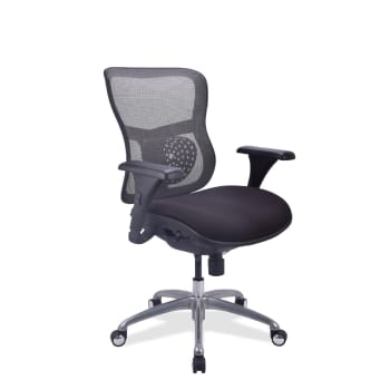 REGAL - Chaise ergonomique de bureau noire