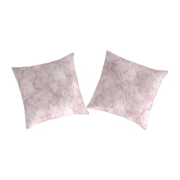 Funda de almohada 100% algodón rosa 60x60 INDONESIA, Maisons du Monde en  2023