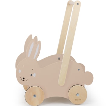 TRIXIE RABBIT - Chariot de marche lapin Mrs. Rabbit