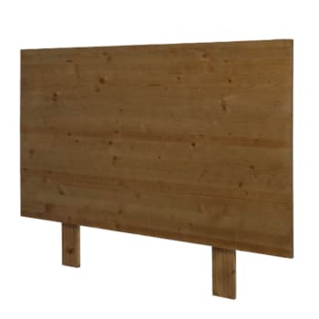Nala - Tête de lit en bois pour lit de 135 cm couleur marron