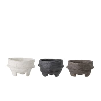 5 pz. Set ciotole in melamina floreale con coperchi nuovi 5 pz. Set ciotole in melamina floreale con coperchi nuovi
