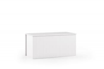 Ditalen - Container-Box Holzeffekt weiß 93x45 cm