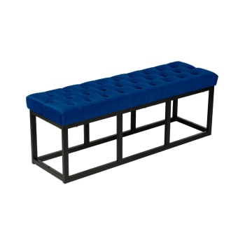 INTIRILIFE Pouf pieghevole 30x30x30 cm in velluto nero - Cubo di seduta con coperchio e vano portaoggetti in tessuto con incavi - Cubo di seduta