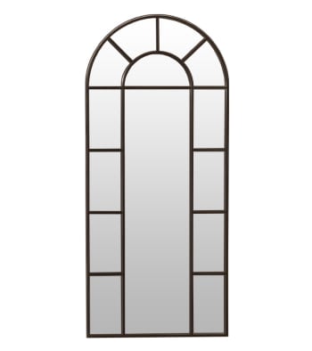 CALIPSO - Espejo de pared alto tipo ventana con arco 180x80 cm