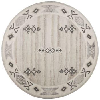 ROYAL BERBER - Berber-Teppich aus natürlicher Wolle - Meliert D240 cm