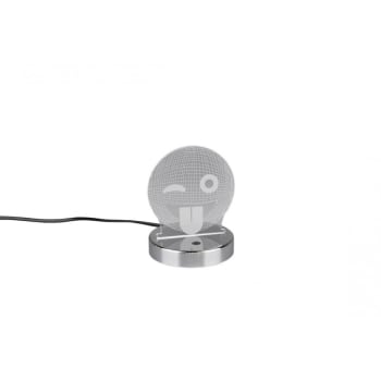 Smiley - Lampe design en métal transparent