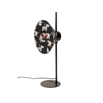 Jaylee - Lampe design en métal noir