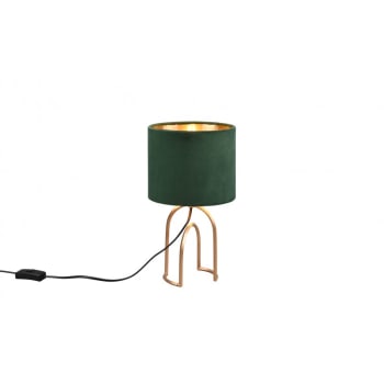Grace - Lampe design en métal vert