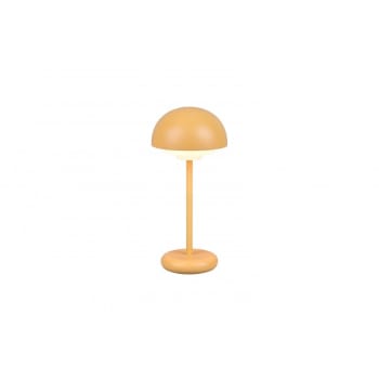 Elliot - Lampe design en plastique jaune