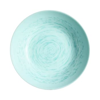 Statis - Assiette creuse turquoise 20 cm