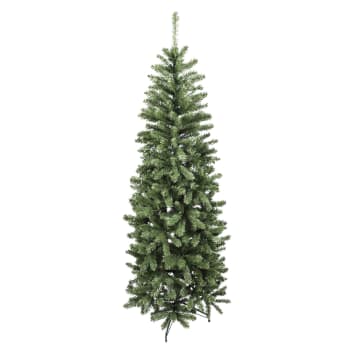 SANTA CLAUS - Árbol de Navidad sintético con 645 ramas de pvc verde Alt. 180 cm