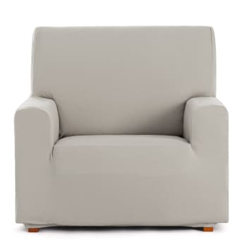 EYSA - Housse de fauteuil extensible lin 80 - 130 cm