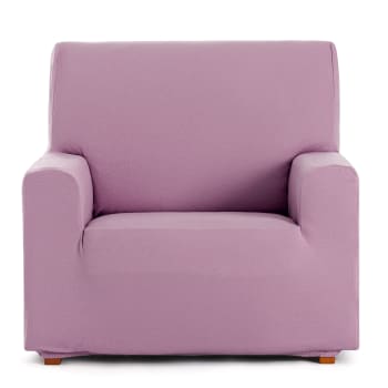 Funda de sillón elástica adaptable rojo 70 - 110 cm Rústica | Maisons ...