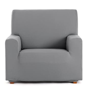 EYSA - Housse de fauteuil extensible gris 80 - 130 cm