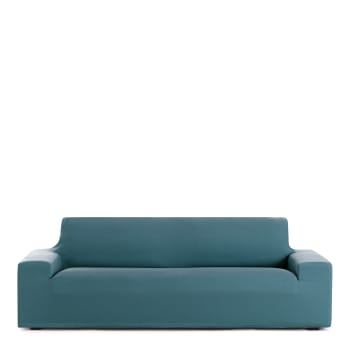 EYSA - Bi-elastischer 4-Sitzer-Sofabezug 210 - 240 cm, Smaragdgrün