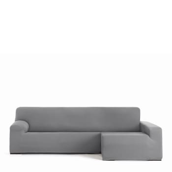 EYSA - Housse de canapé  en L droite  gris 250 - 310 cm