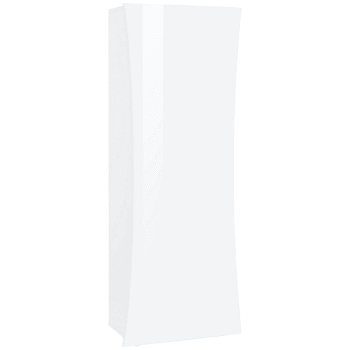 Porta asciugamani moderno da terra TOWEL in metallo laccato BIANCO