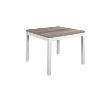 POSITANO - Tavolo quadrato in legno allungabile a libro 90x90 cm 180x90 cm