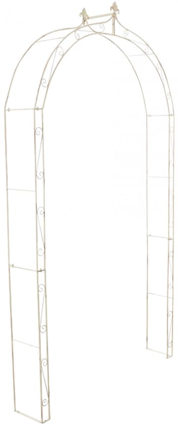 Arche De Table En Métal Réglable 280x100 Cm - Pour Décoration Mariage, Anniversaire, Noël - Noir - 5