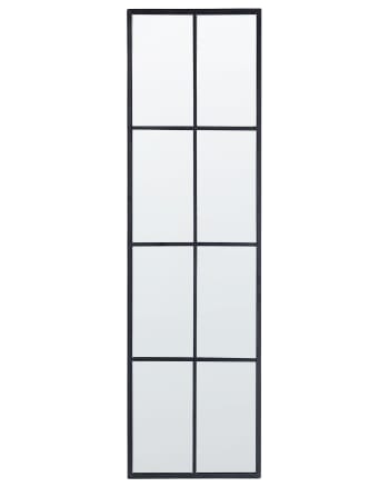 Camon - Espejo en metal negro 132x38